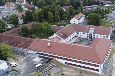 Luftbild des Neurologischen Zentrums