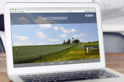 Foto von der Startseite des Kulturblogs Kulturheimat