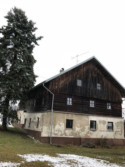 Das Haus vor der Sanierung.