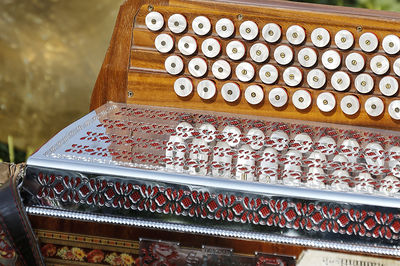 Symbolbild: Musikinstrument; Abbildung eines Akkordeons